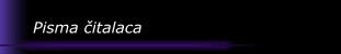 Pisma čitalaca