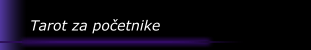 Tarot za početnike